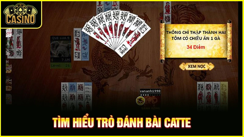 Cách chơi bài Catte giỏi từ luật đánh & tính điểm chi tiết 23