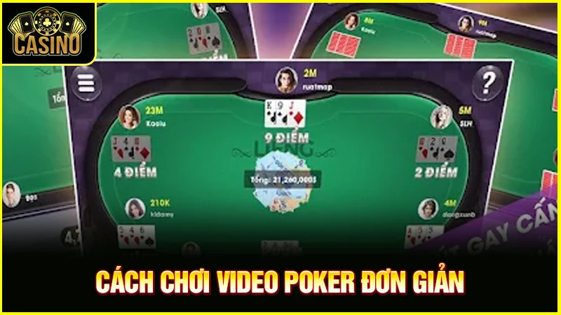 Video Poker là gì? Hướng dẫn luật chơi, cách thắng đậm 16 Video Poker là gì? Hướng dẫn luật chơi, cách thắng đậm 15