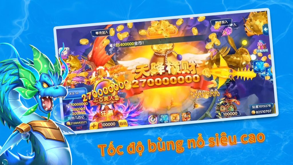 Tải bắn cá Trung Quốc cho thiết bị iOS, Android và PC 6 bắn cá trung quốc